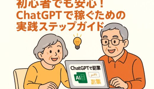 初心者でも安心！ChatGPTで稼ぐための実践ステップガイド