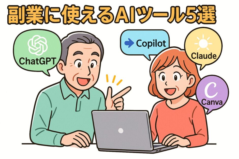 ChatGPTだけじゃない！副業に使えるAIツール5選と使い分け術