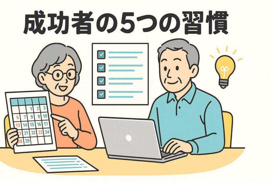 AI副業の成功者に共通する5つの習慣