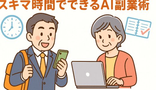 AI副業の時間がない人へ。スキマ時間活用術5選