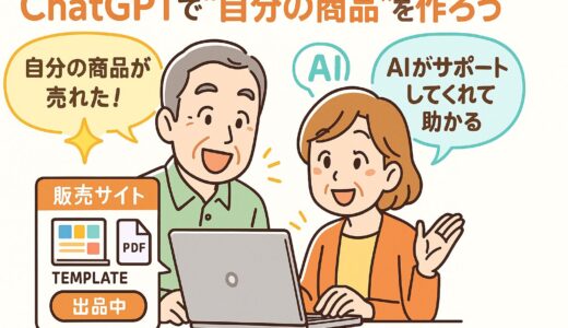 ChatGPTで「自分の商品」を作る方法！スキルゼロでも始めれる