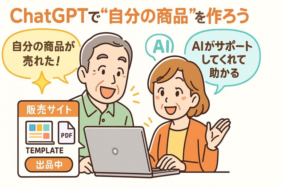 ChatGPTで自分の商品の作り方
