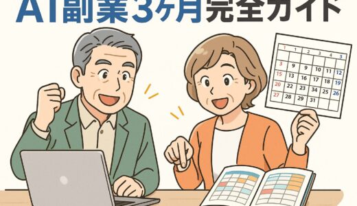 AI副業、最初の3ヶ月でやるべきこと完全ガイド