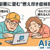AI副業に潜む「燃え尽き症候群」