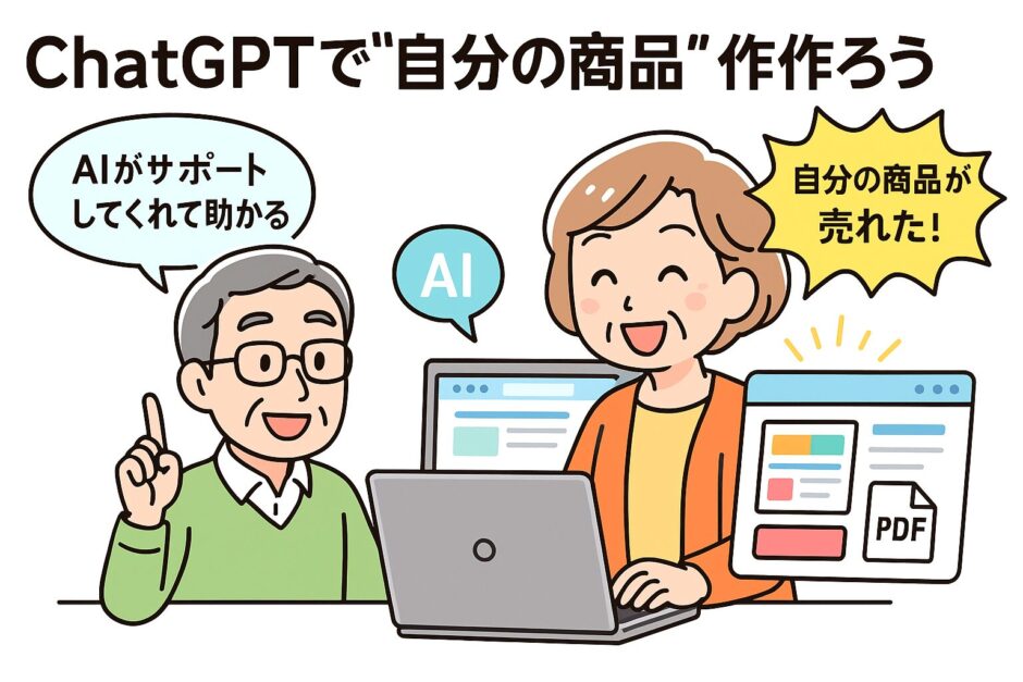 ChatGPTで自分の商品を作ろう