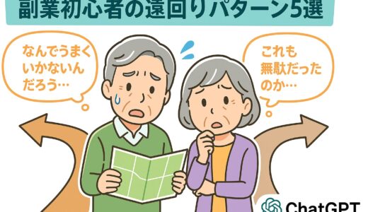 副業初心者がやりがちな“遠回りパターン”5選と正しい進み方