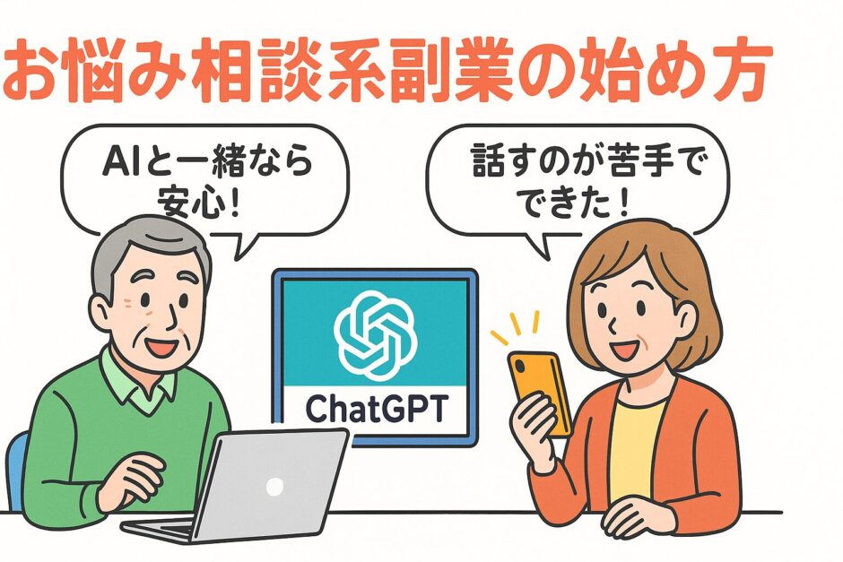 お悩み相談系副業の始め方