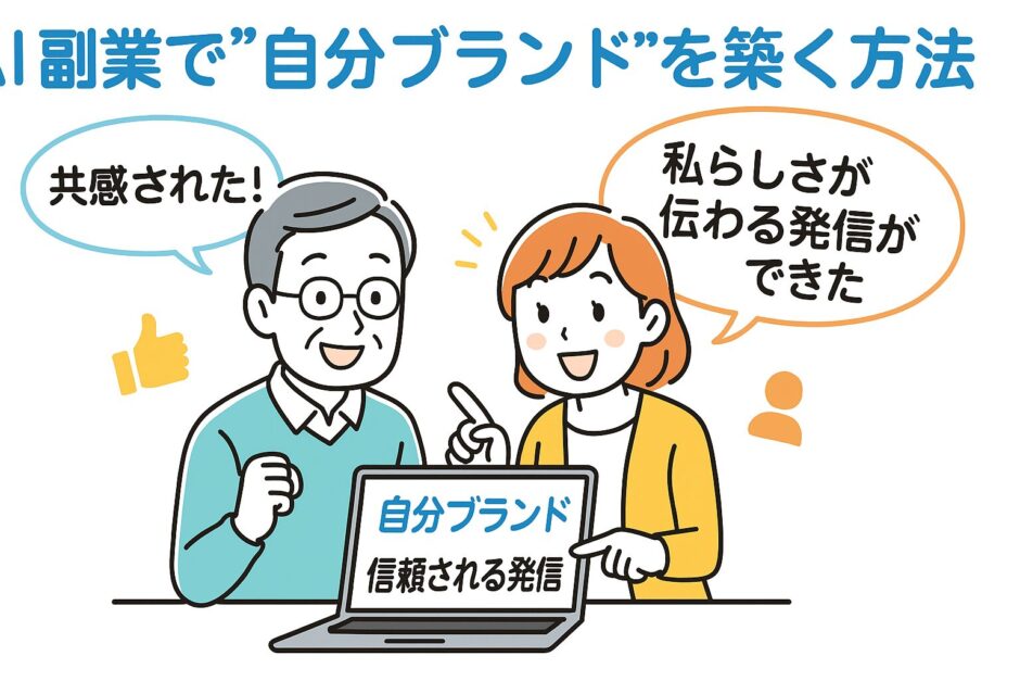 AI副業で自分ブランドを築く方法